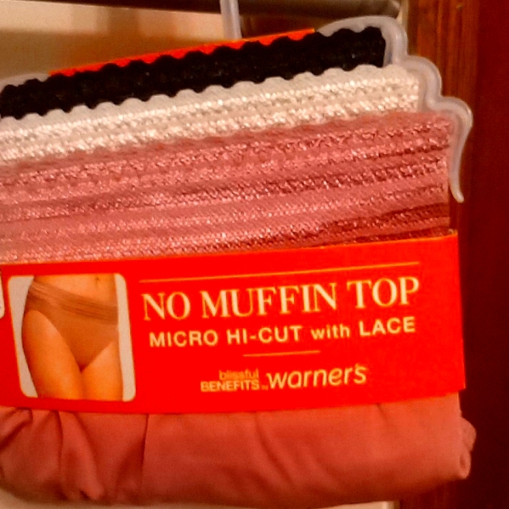 No muffin top panties 3 pack